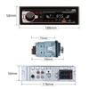 icreative Autoradio 1 Din Bluetooth Radio Auto AUX-IN MP3 Player FM USB Auto Stereo Audio Stereo Digital Audio FM Musik stereo