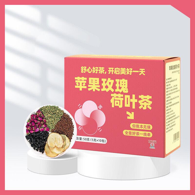 Chá de frutas Chá saudável Pêssego branco Kumquat Mirtilo Maçã Bebida agridoce