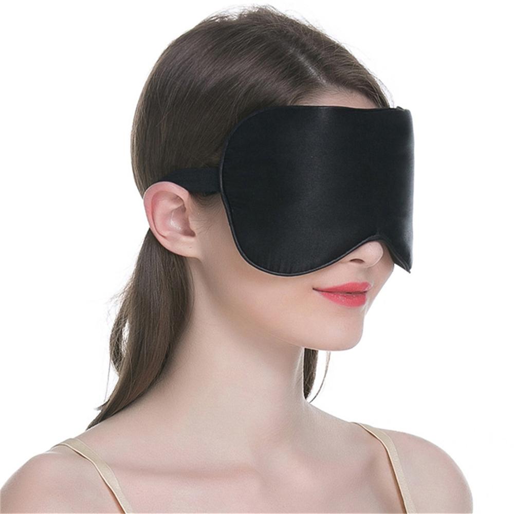 1pc Sleep Natural Sleeping Eye Mask Eye Shade Cover Shade Eye Patch Women Men Soft Portable Blindfold Travel