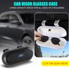 For Ford Focus Kuga Mustang Mondeo Fusion Ranger ST Car Sun Visor Glasses Card Holder Box Storage Case Clip Interior Accessories