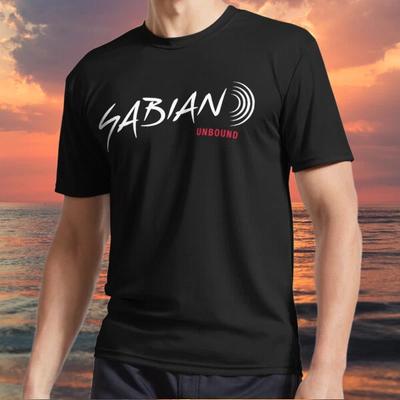 Nuovo articolo Sabian Unbound Active Logo TEE T-shirt Divertente Taglia Americana S-5XL