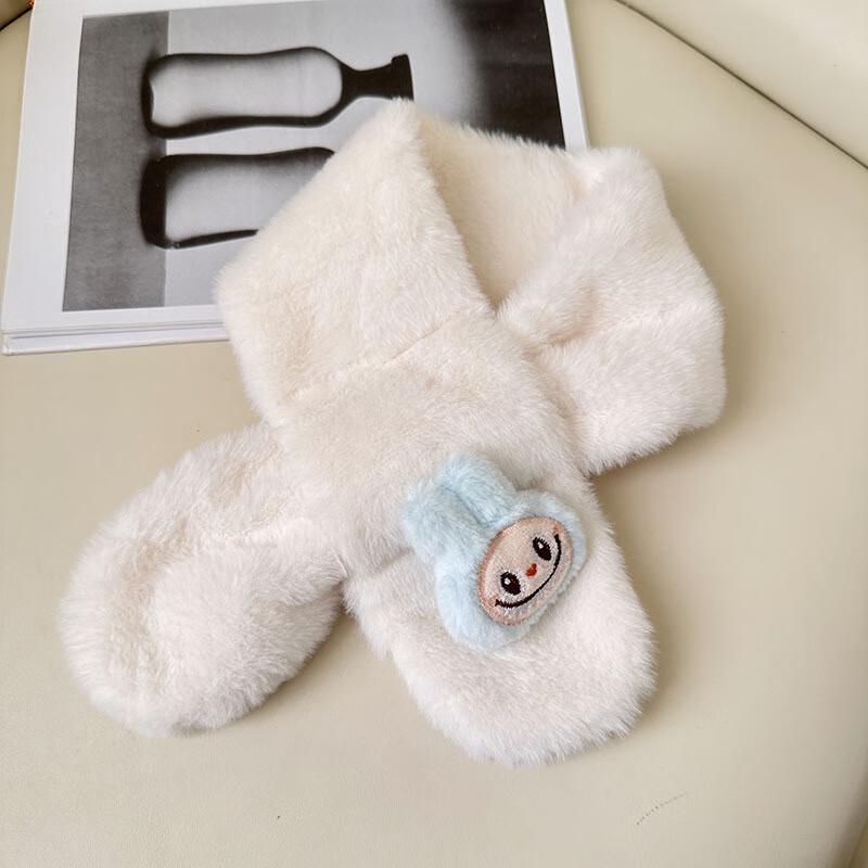 DUTRIEUX Kids' Cartoon Plush Warm Scarf