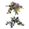 Künstliche Blume Kaskadierende Grüne Blätter Pflanze Realistisch Nicht-Verwelkend Dekorative Blüte Leuchtende Farbe Kunstblume Innen Außen Zuhause Hochzeit Party Deko