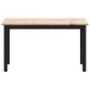 Natural Pine Wood Bench 80 x 35 x 45 cm Solid Pine Wood