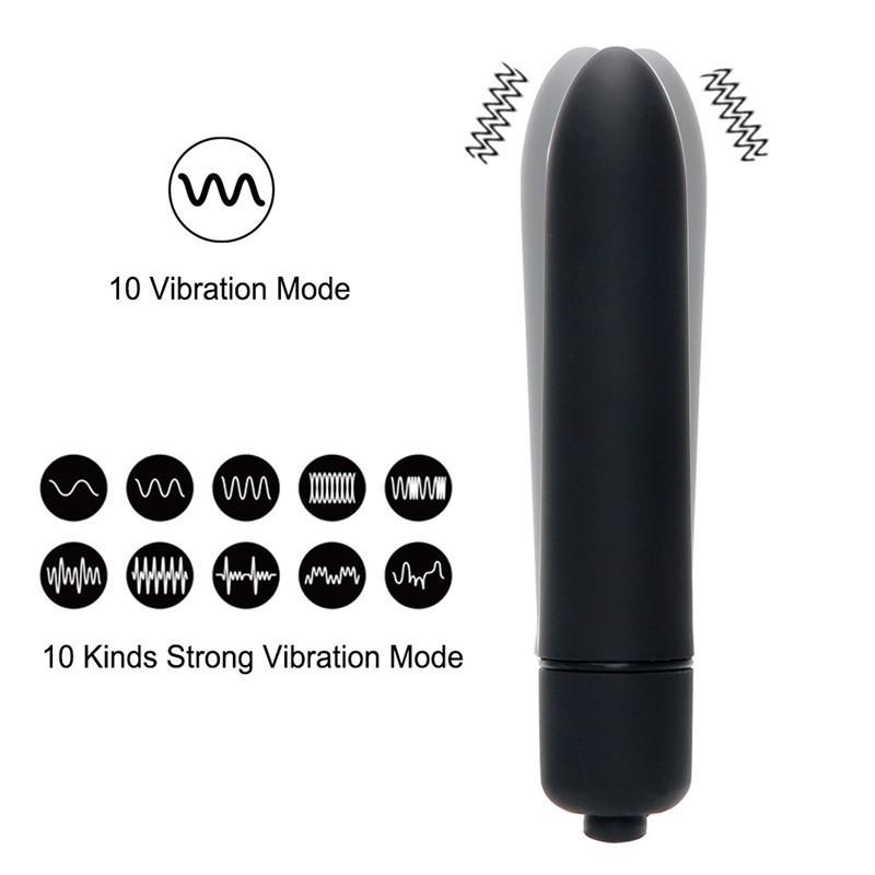 9 Colors 10 Speed Mini Bullet Dildo Vibrator Clitoris Stimulator Sex Products AV Stick Anal Sex Toys for Women Masturbator