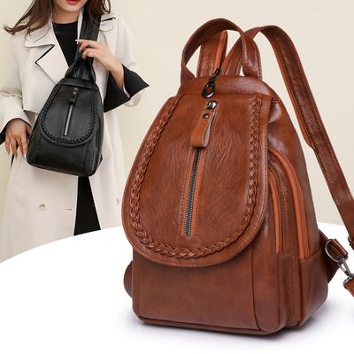 Soft Leather Backpack for Women Luxurious Shoulder Bag Designer Backpack Casual Backpack