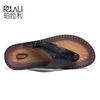 Luxury Brand Flip Flops Soft comfortable Microfiber Leather Slippers Beach Slipper Flip Flop Summer Shoe For Men size 47 Zapatos