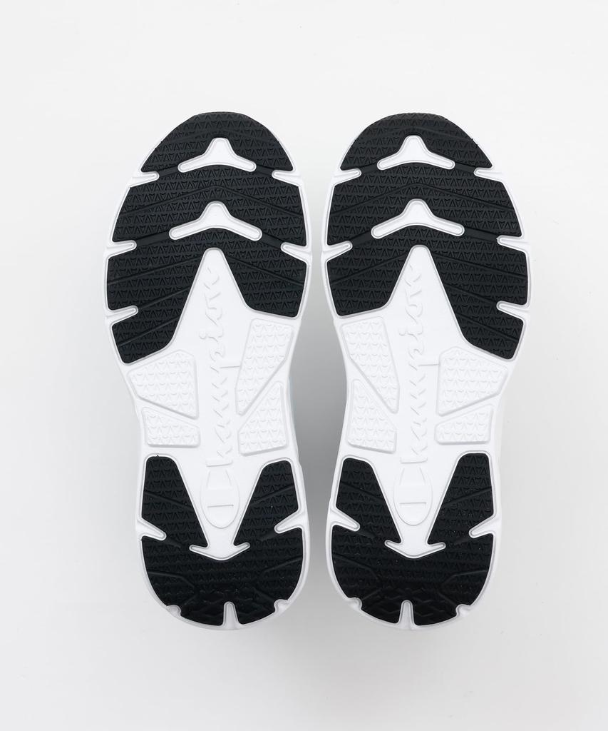 Champion FX III LEGACY S11696 White Sneakers with Size cm Women's One-Point Logo, 23.0