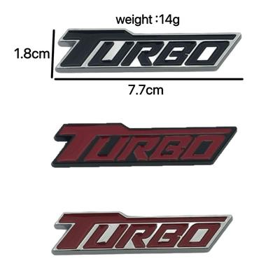 Turbolader Metall Autoemblem für Chevrolet Cruze Malibu Hinten