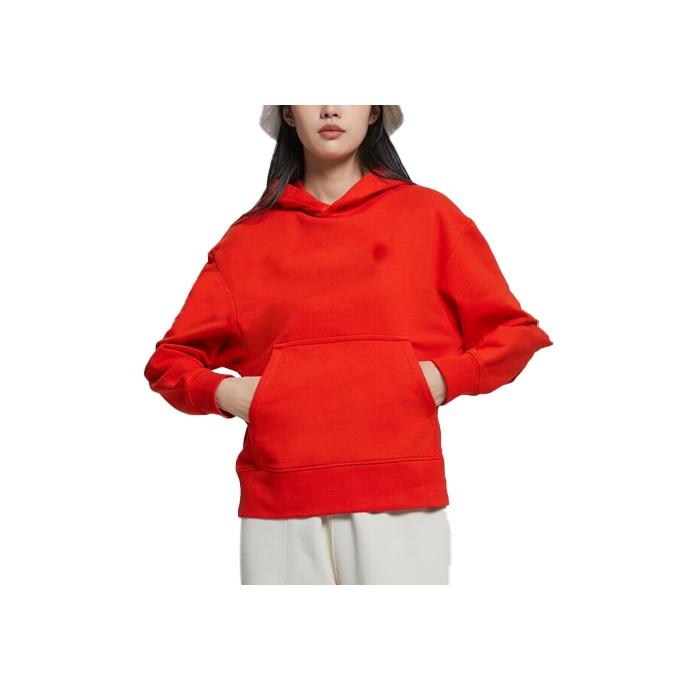 Calvin Klein Embroidered Logo Hoodie Women Tops Copper-Orange 40WH106-6A9