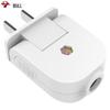 BULL 10A Two-Pin Rotating Power Plug CN plug (adapter included)