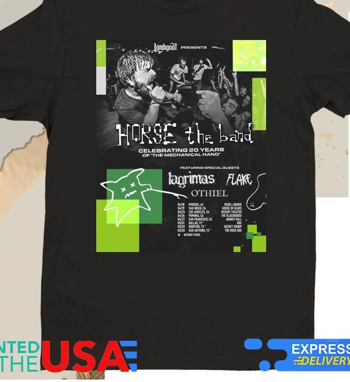 Horse The band Celebrating 20 Years Of The Mechanical Hand Shirt M