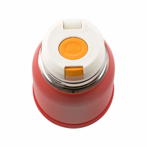 Wahei Freiz Mini Water Bottle, Mug, Red, 180ml, 2-Way Bottle with Cup, Direct Drinking, Vacuum Insulated, RH-1489