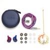 HiFiGo Kinera Celest PhoenixCall 1 DD+2BA+2 6mm Microplanar Driver In-Ear Monitors, 5 Hybrid Driver In-Ear Earphones (3.5mm, Purple-Blue)