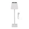 Cordless Table Lamp 3 Color Stepless Dimming 4000mAh Decorative Rechargeable Desk Light for Bedroom