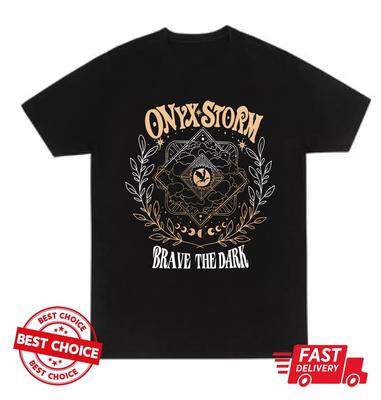 Onyx Storm Brave Das Dunkle Unisex Schwarzes T-Shirt