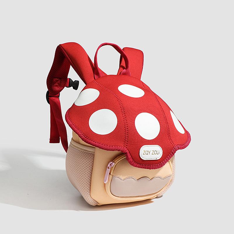 

Детский рюкзак Милый гриб Детский сад Мультяшный Розовый Мини дорожная сумка Школьный рюкзак Подарок для малыша девочки мальчика красный