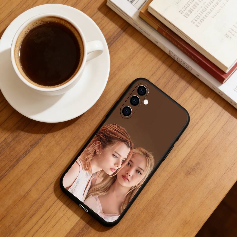 Gap The Series F-Freen B-BECKY Phone Case For Samsung Galaxy A73,A72,A71,A70,A53,A52,A51,Others Soft Black Cover