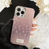 Feather Yarn Laser Butterfly Mobile Phone Case Is Suitable for Apple 15PROMAX Rose 14 Trend 13 Creative 12 Large Holes 11
