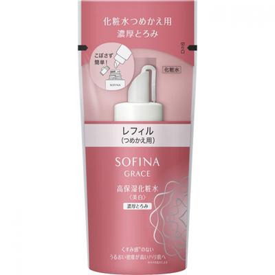 Sofina Grace Kao Sofina Sopina Grace Highly Moisturizing Toner Whitening Rich Thickening Refill 130ml