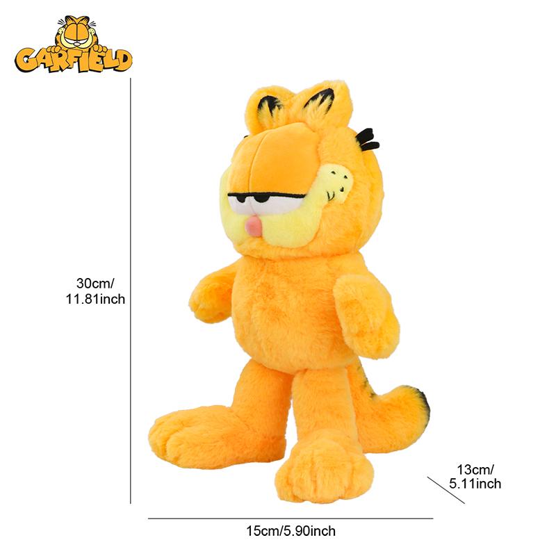 2026 Jouets en Peluche Kawaii Famille Originale de Garfield Chat Garfield Mignon Doux Odie Animaux en Peluche Poupées Peluches Cadeaux pour Enfants