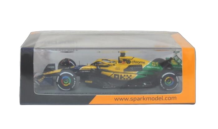 

Spark Команда McLaren F1 MCL38 2024 F1 Гран-при Монако 2-е место Пиастри Готовое изделие 1/43 #81 О.