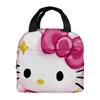 Hellokitty Handheld Meal Bag Cartoon Bento Bag Insulated Lunch Box Bag With Rice Storage Bag Portable