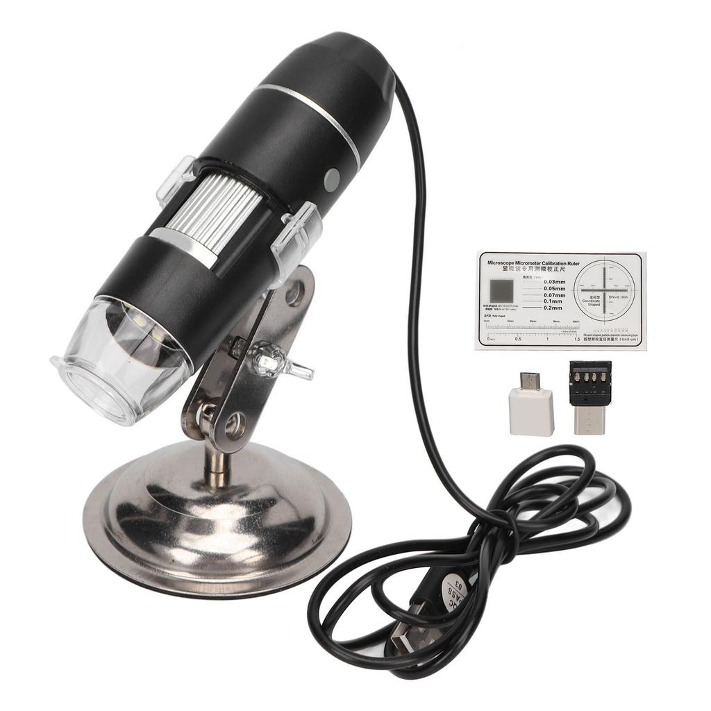 Haut Kopfhaut Detektor 500x Vergrößerung Hohe Auflösung Haarfollikel Analysator mit LED-Licht