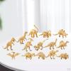 Hollow Prehistoric Dinosaur Toy Playset Figures Props Toys Party Favors Collectibles Ages 3+