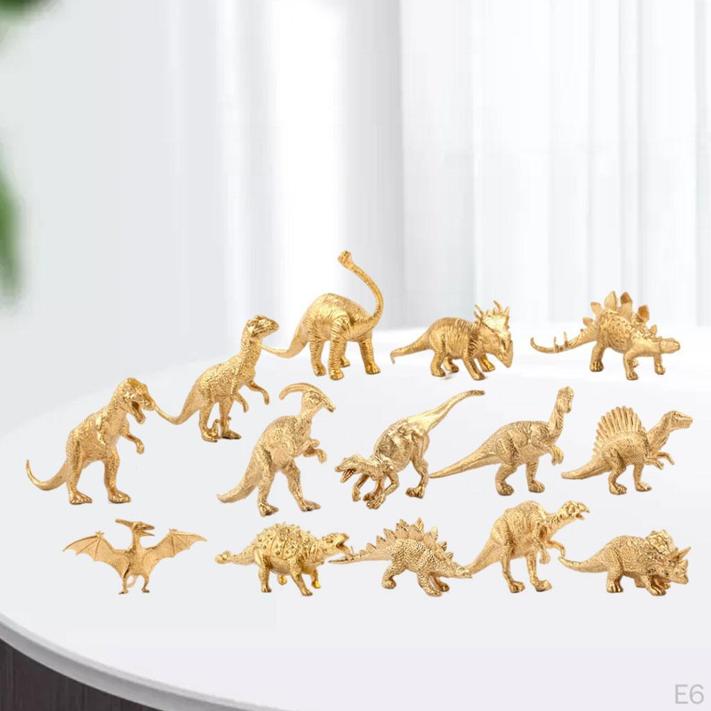 Hollow Prehistoric Dinosaur Toy Playset Figures Props Toys Party Favors Collectibles Ages 3+