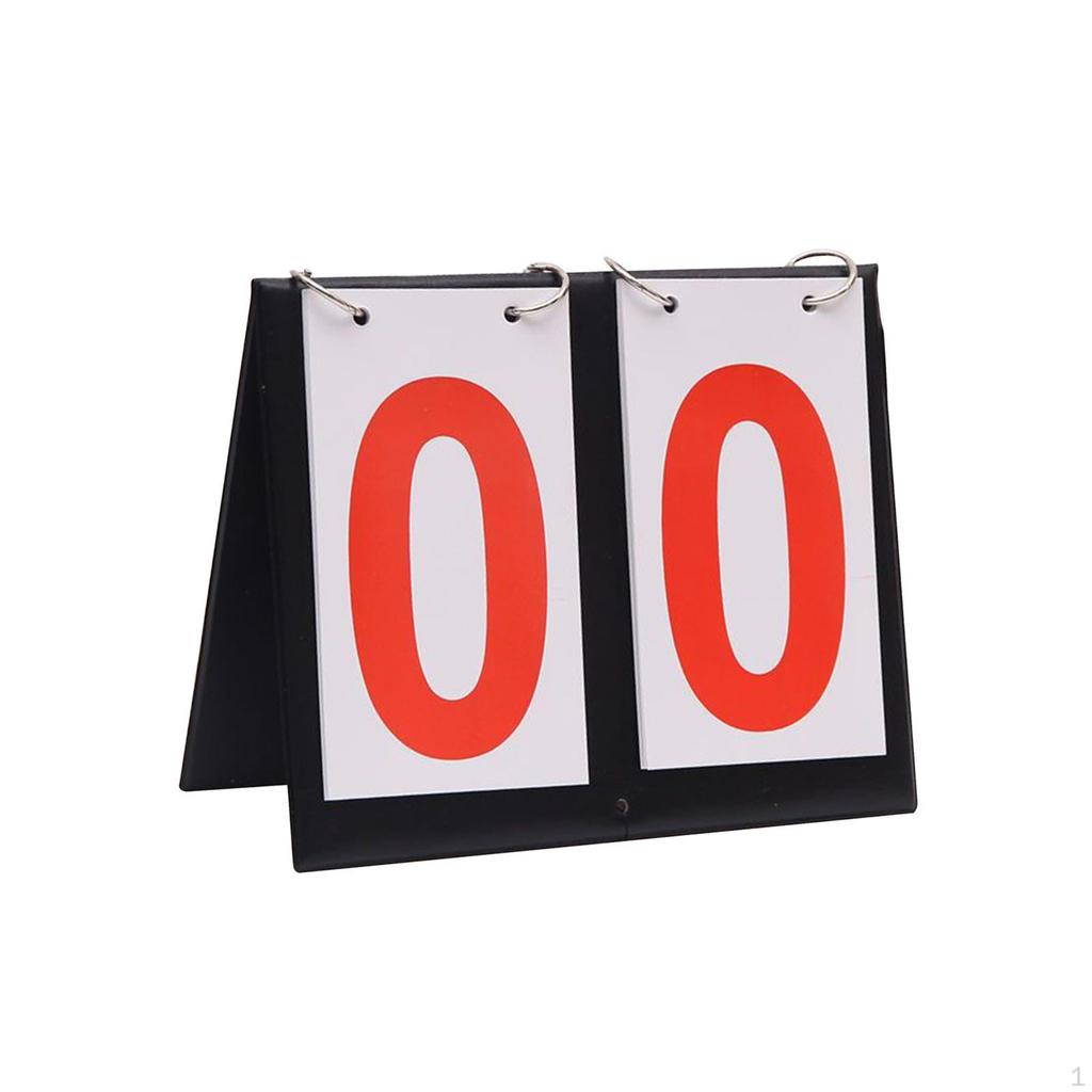 Score Board Counter Tabletop Scoreboard Scorekeeper for Badminton, Indoor Sports, Team Games,