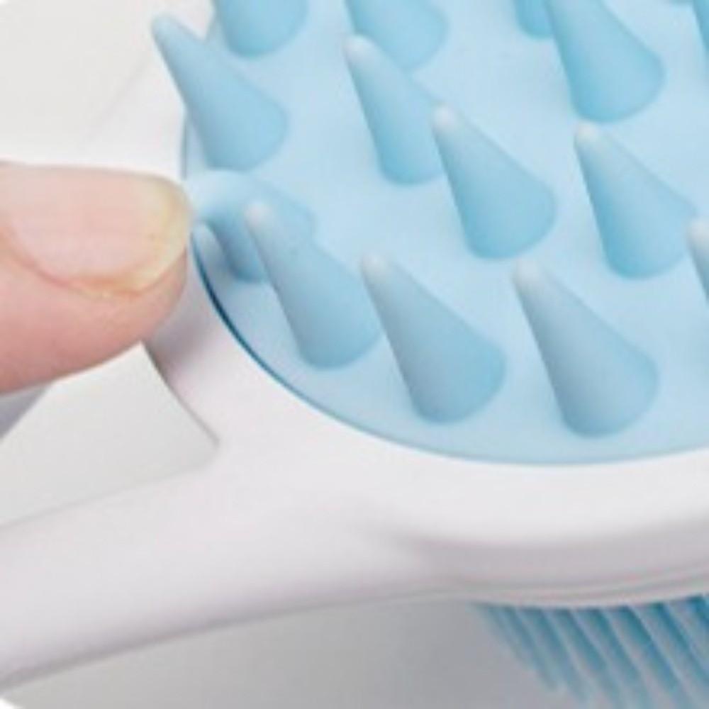 Long Handle Bath Back Brush Double Side Bathroom Back Scrubber Shower Massage Brushes  for Bathing