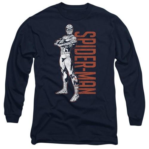 Spider-Man Unisex Adult Hero Stance T-Shirt