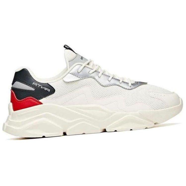 Anta Lifestyle Series Non-Slip Wear-Resistant Low-Top Sports Casual Shoes Men Sneakers White Red 912048820-9