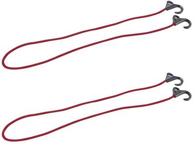 (CAPTAIN STAG) Cord with Hook for Carrying 120cm Set of 2 Red UZ-13160
