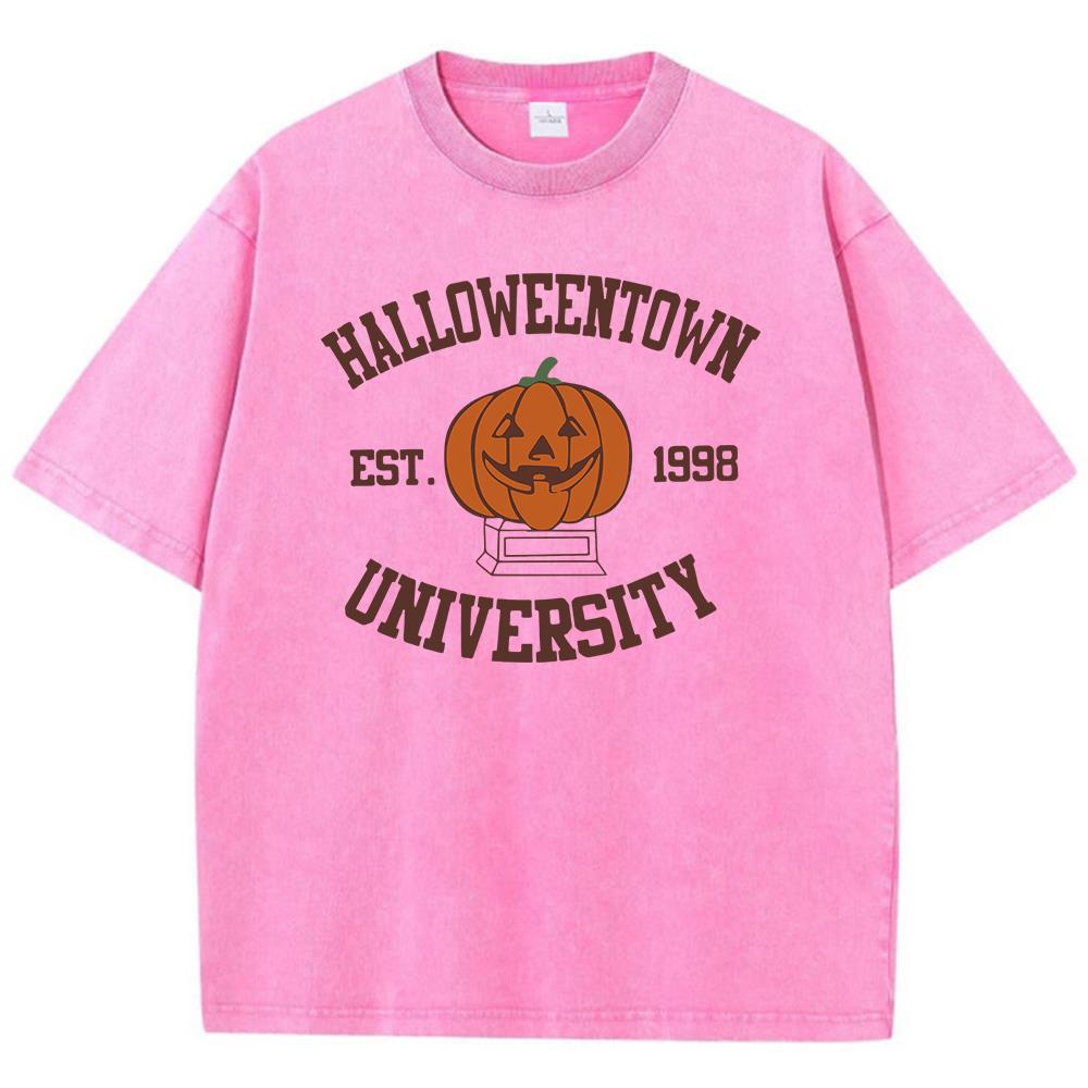 Halloweentown Est 1998 University Printing Mans Tees Fitting Comfort Tshirt Leisure Round Neck T Shirt Pleasure Tops