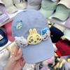 New original cartoon baseball cap female cute spring and autumn sweet simple big brim cap