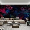 Tropical Botanical Tapestry Wall Hanging Vibrant Jungle Foliage Mural Art Decor for Bedroom Living Room Home Accent Piece Bohemi