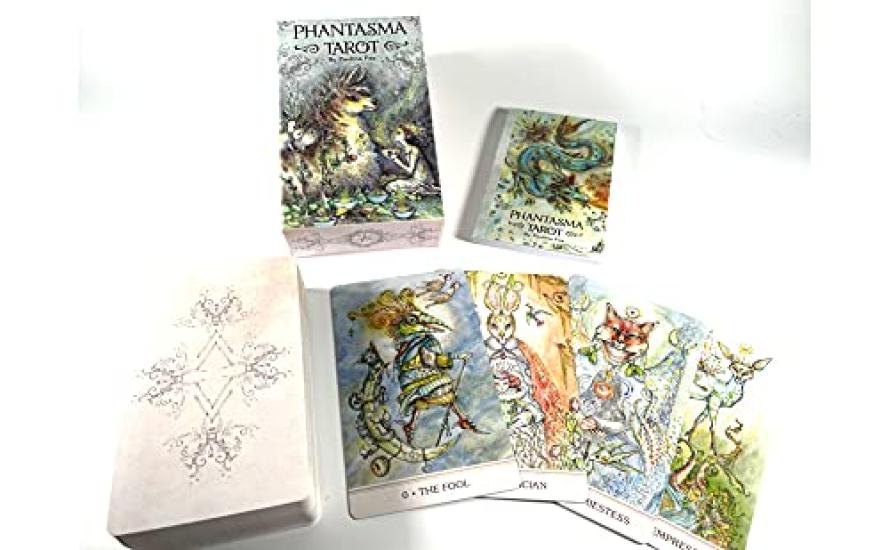 Phantasma Tarot Deck for Tarot Includes Japanese Instruction Authentic Product I.I.J 78-card Readings, Manual,