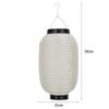 2pcs 8 Inch Japanese Lantern Waterproof Festival Hanging Lanterns Daily Sashimi Ramen Sushi Restaurant Pub Home Decor