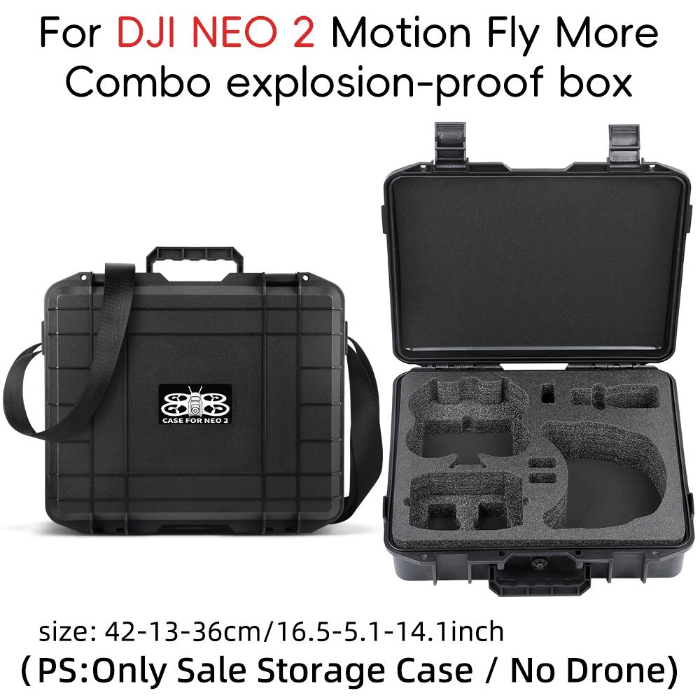 Goggles N3 case for DJI Neo 2 Bag Explosion-proof Carrying Box Anti-Shock Waterproof  for DJI Neo 2 Accessories