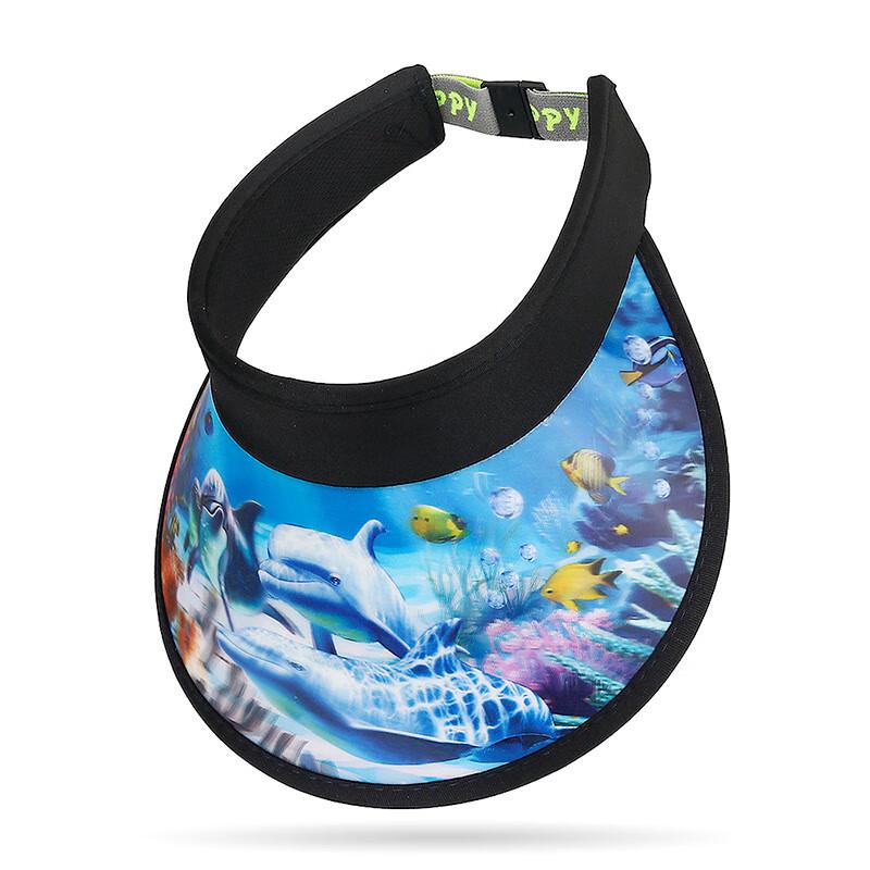 

ZHENYUEQI Kids 3D Sun Protection Adjustable Visor Hat Adjustable