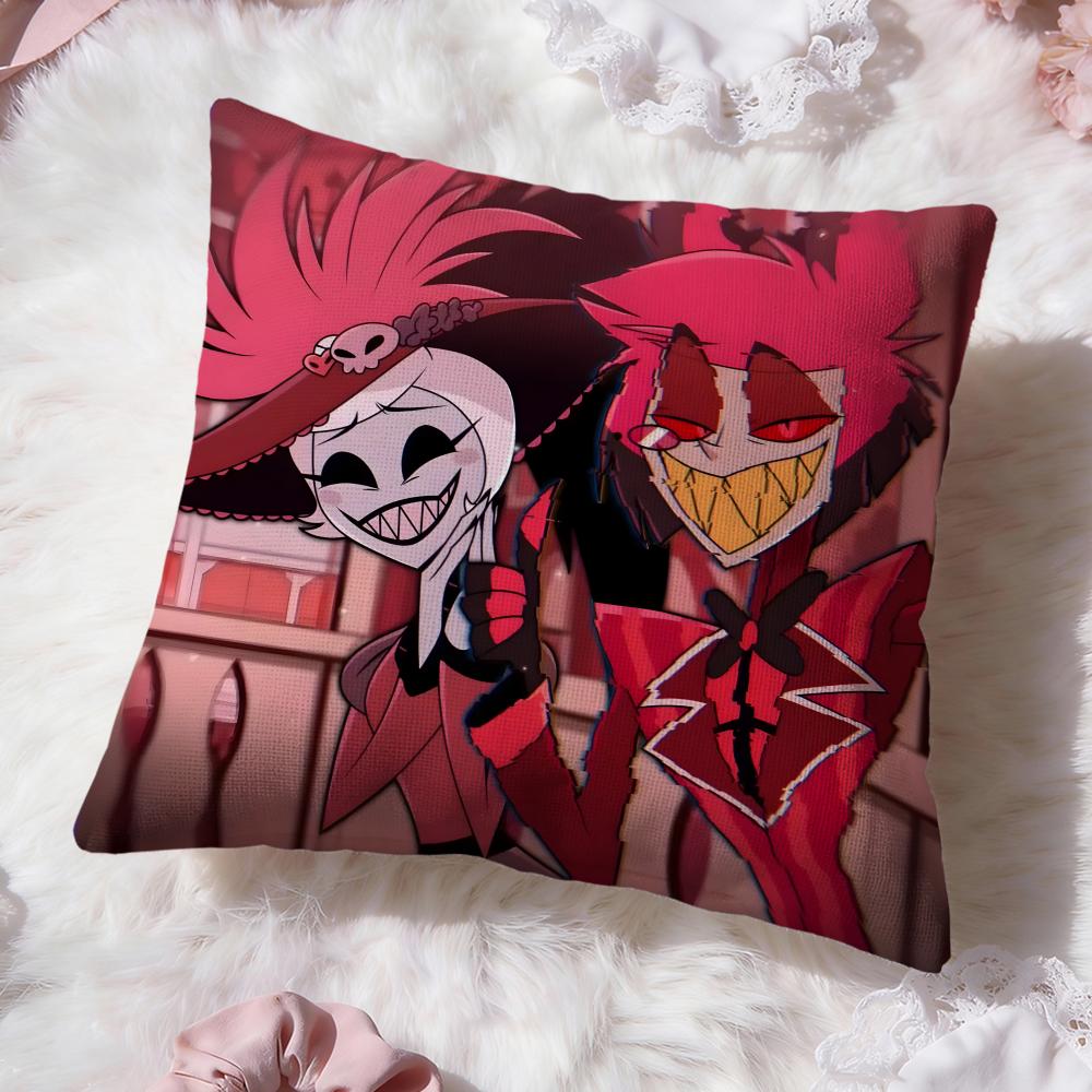 Hra H-Hazbin HotelS Povlak na polštář Prémiový komfort Oboustranný povlak na polštář - Dvoustranný design pro jakoukoli místnost a interiér auta