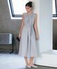 HYFVE Pintuck Belted Sleeveless Dress