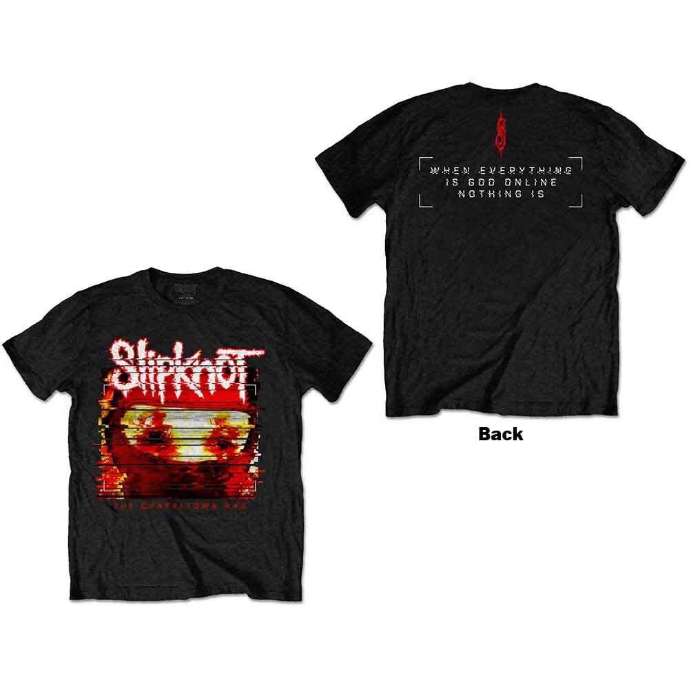 Футболка унисекс Slipknot: Глитч Чапелтаунского тряпья (Назад Печать) (XX-Large) XL