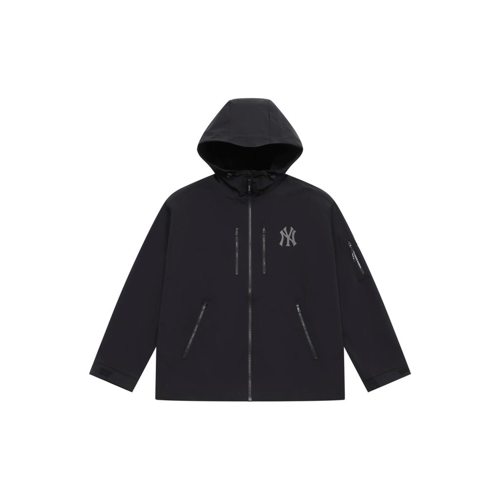 New MLB New York Yankees Basic Collection SS25 Jacket Unisex Black 3AWJB0351-50BKS