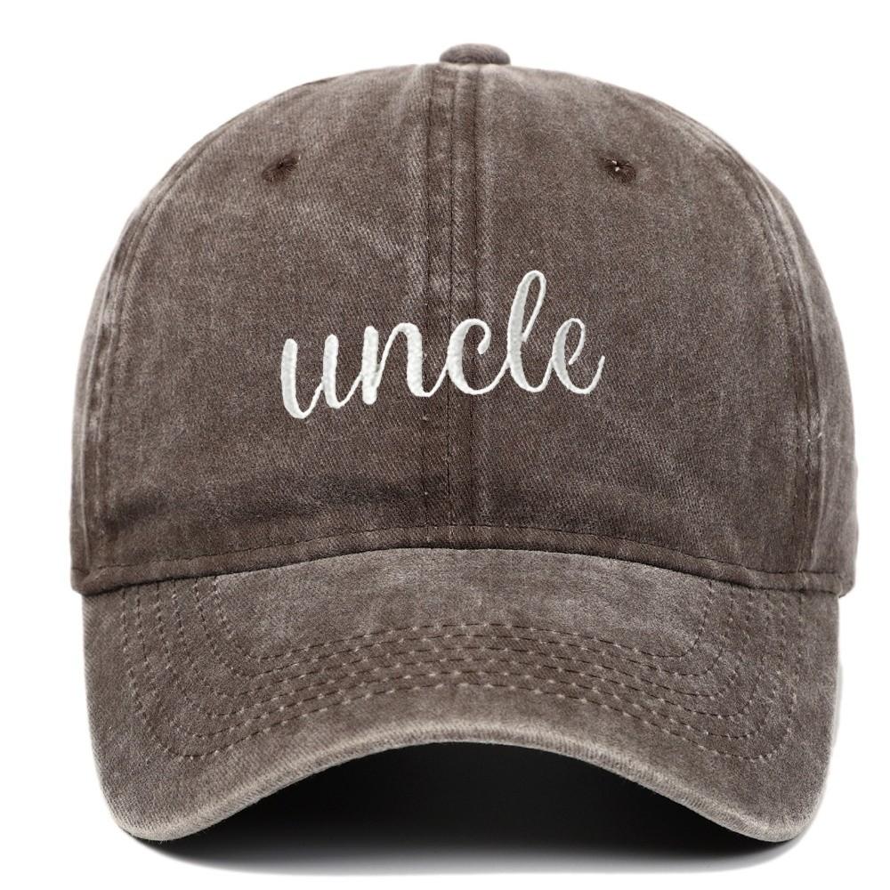 Washed Cotton Embroidery Baseball Cap Vintage Baseball Cap Fashion Couple Baseball Hats