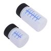 120 Pcs Touch Up Paint Bottles Reusable 2oz 1oz Plastic Paint Containers for Wall Car Furniture Repair