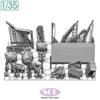 Sol Model 1/35 WWII US 1/4 Ton Utility Truck Detail Up Set 3D Printer Plastic Model Kit MM1002