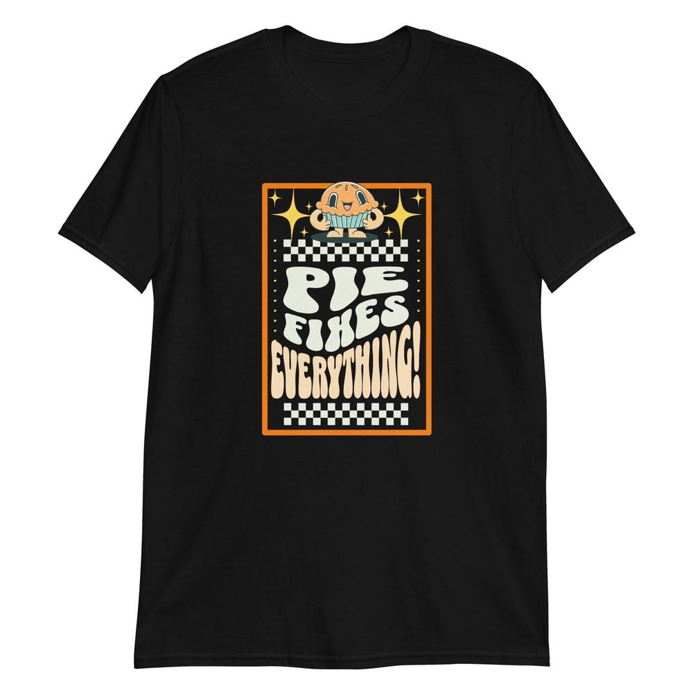 

Retro Pie Fixes Everything T-Shirt 3XL
